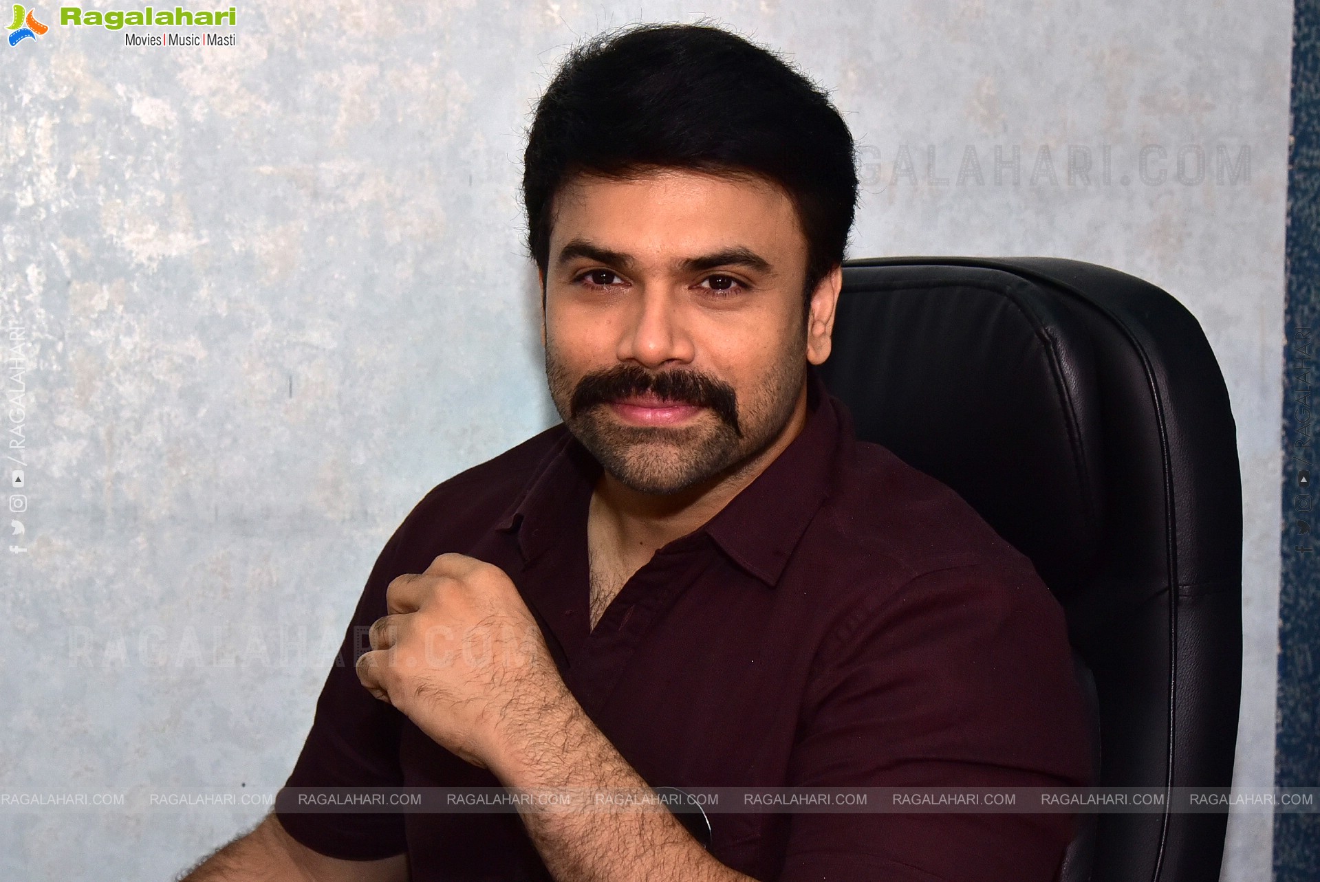 Hero Ashwin Babu at Hidimbha Interview, HD Gallery