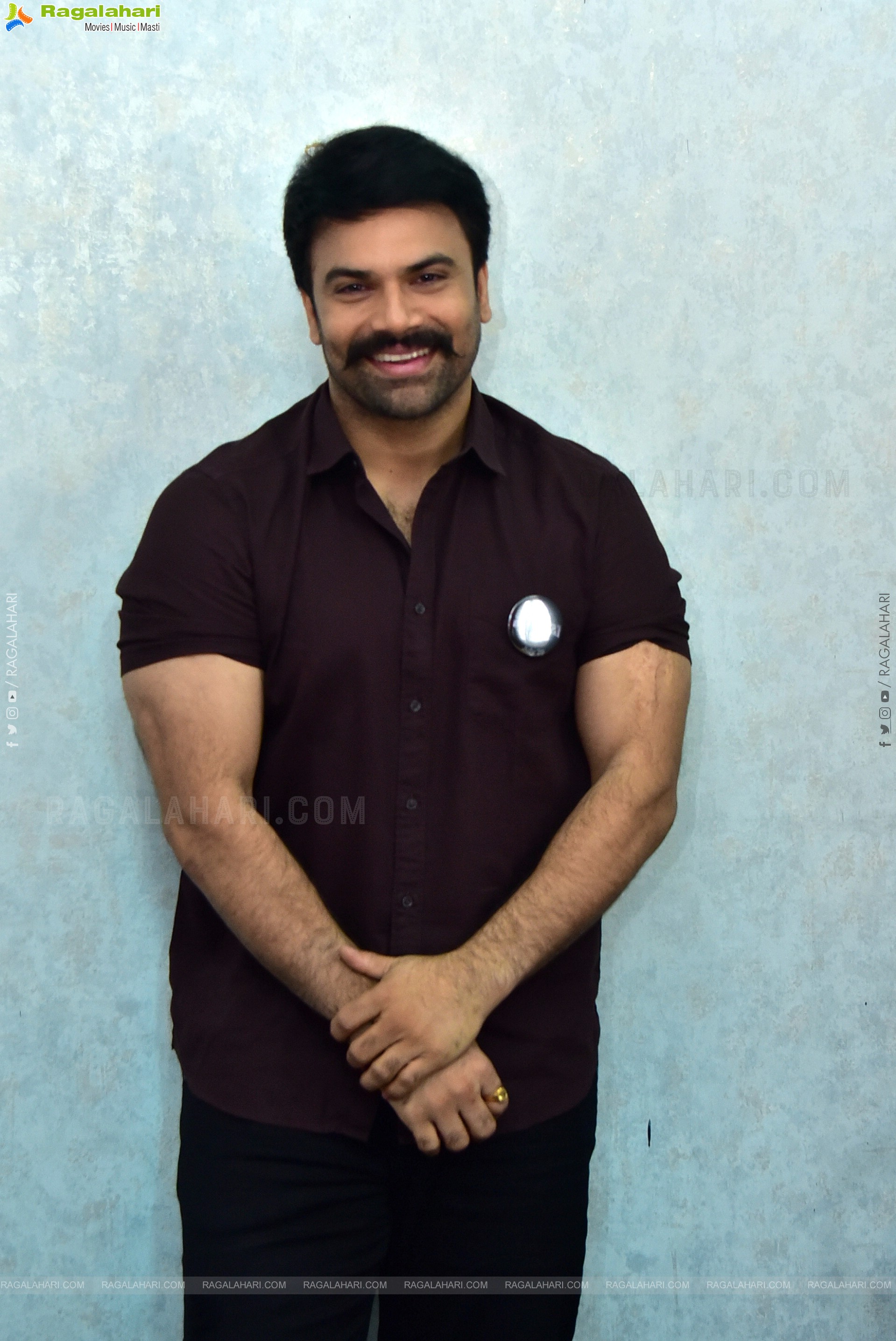 Hero Ashwin Babu at Hidimbha Interview, HD Gallery