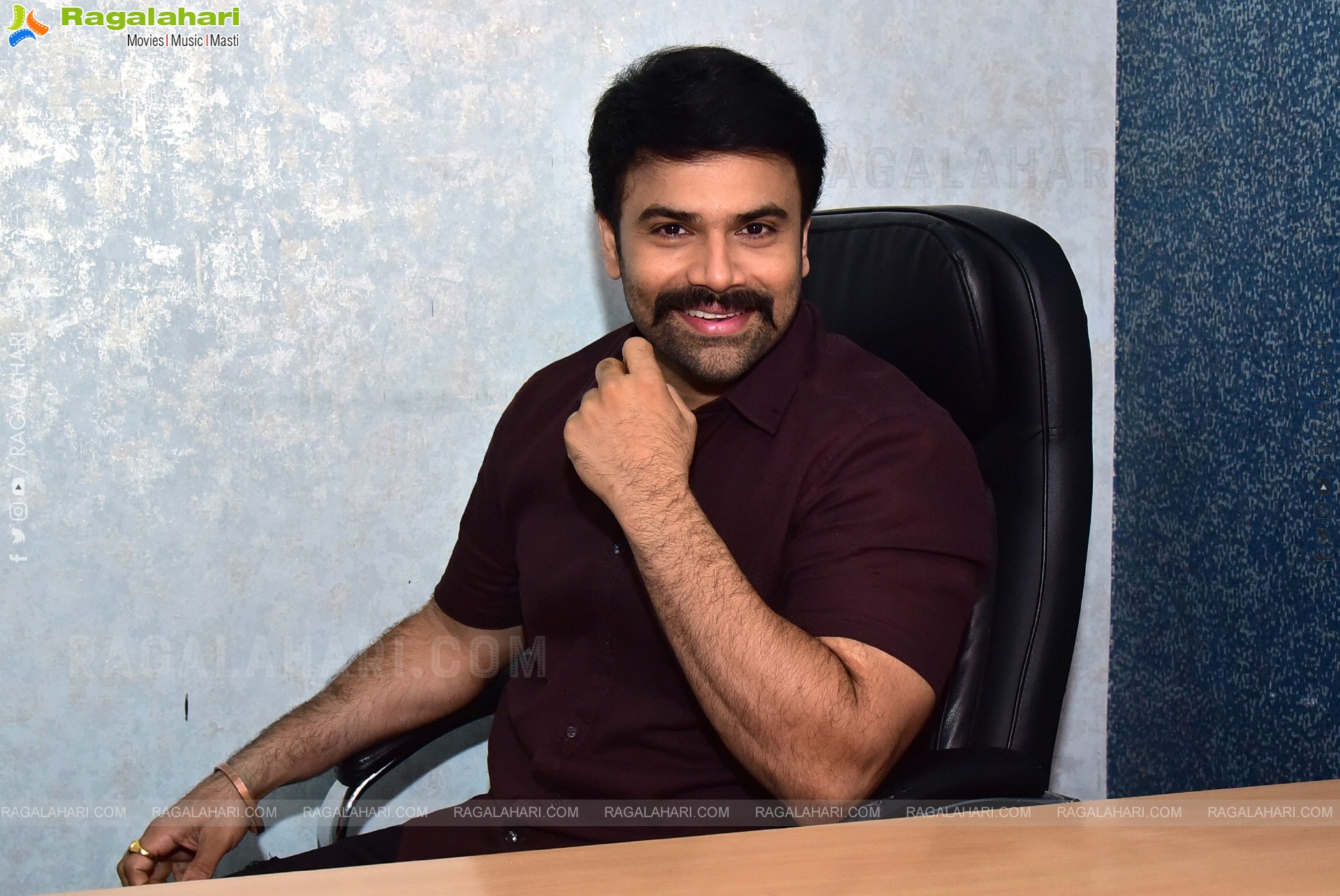 Hero Ashwin Babu at Hidimbha Interview, HD Gallery