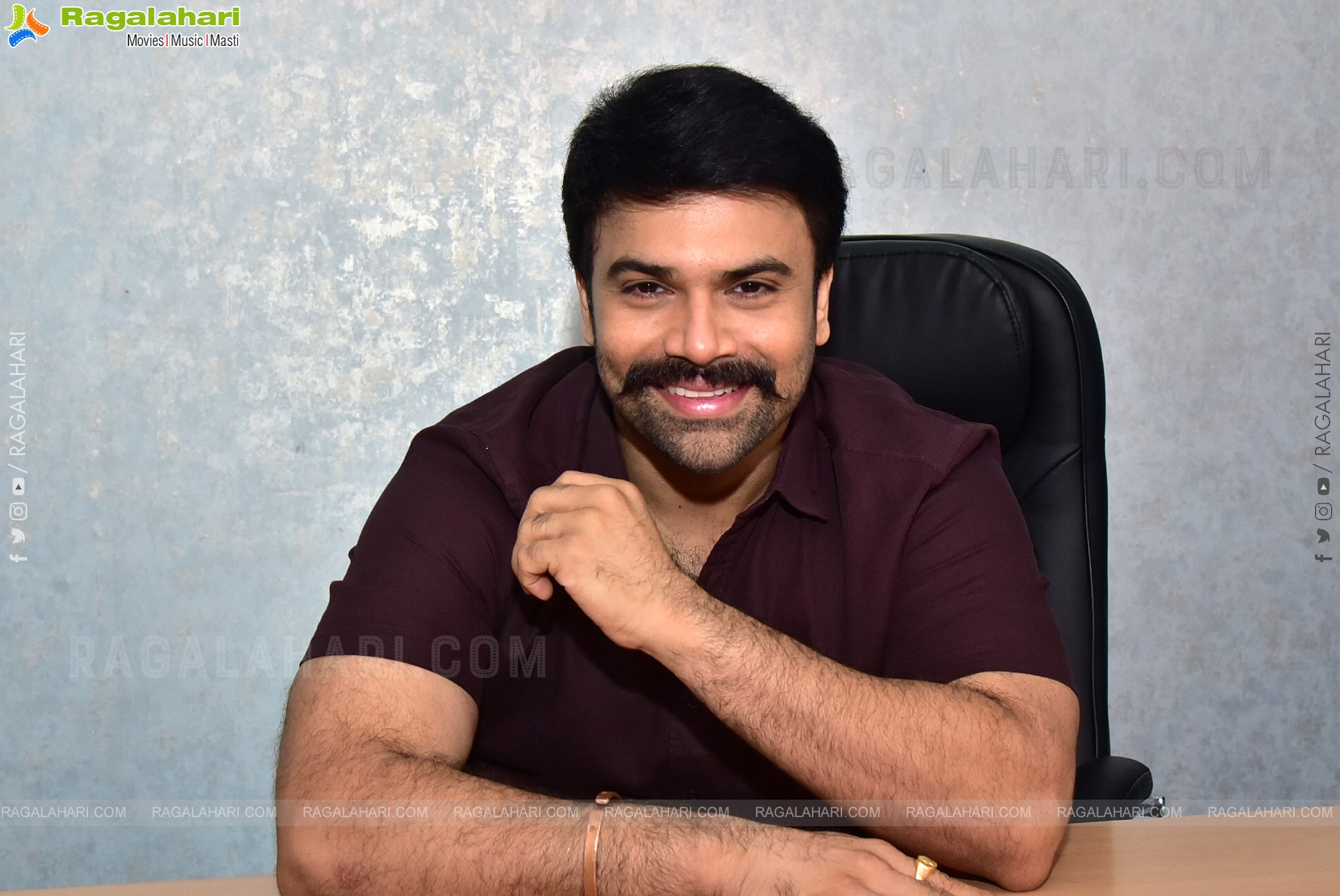 Hero Ashwin Babu at Hidimbha Interview, HD Gallery