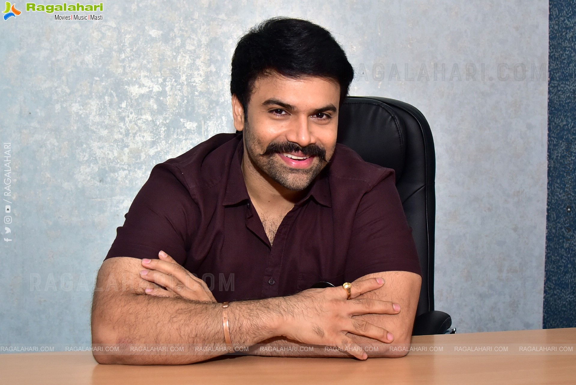 Hero Ashwin Babu at Hidimbha Interview, HD Gallery