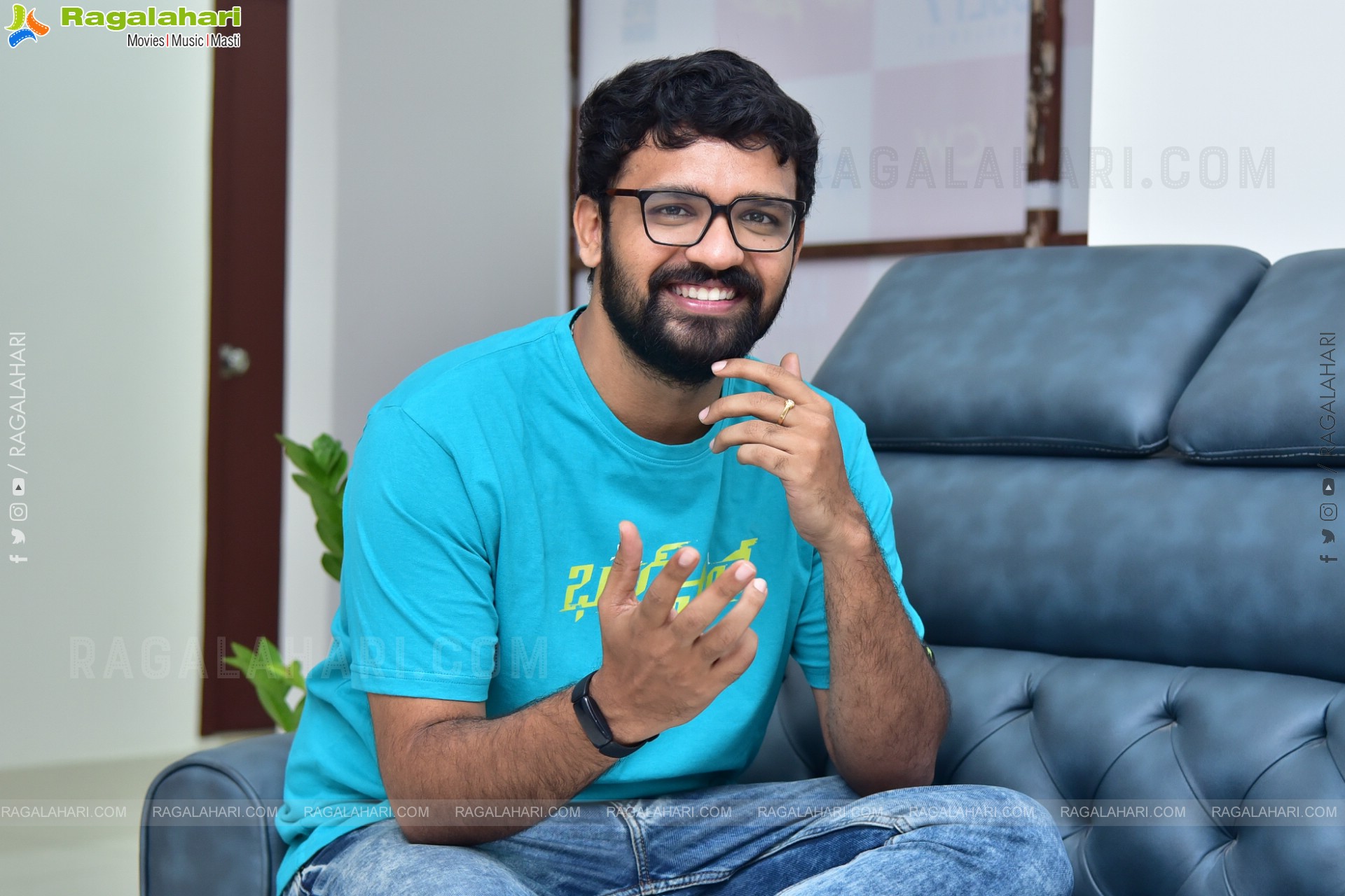 Director Praneeth Bramandapally at Bhaag Saale Interview, HD Gallery