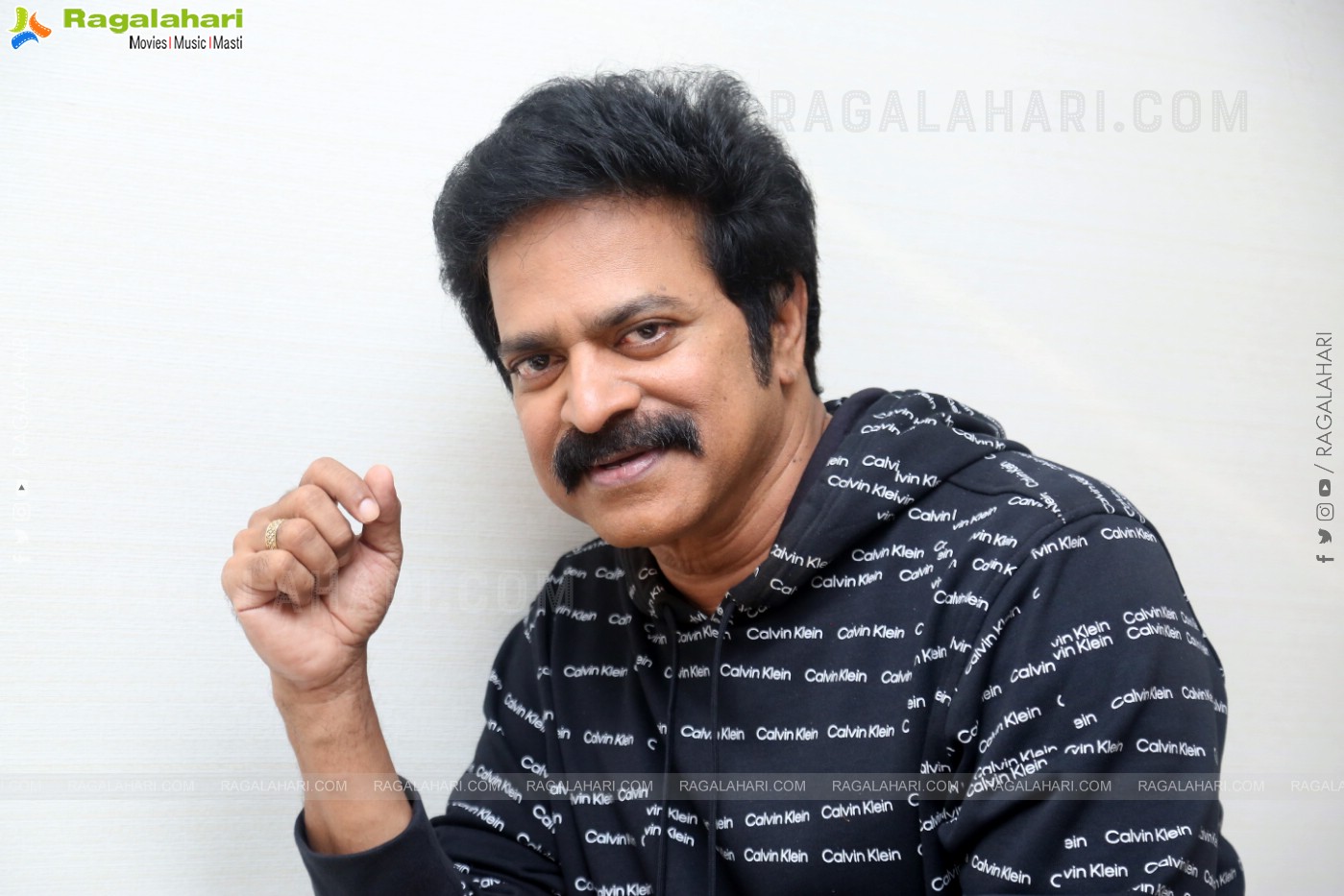 Brahmaji stills at Slum Dog Husband Interview, HD Gallery