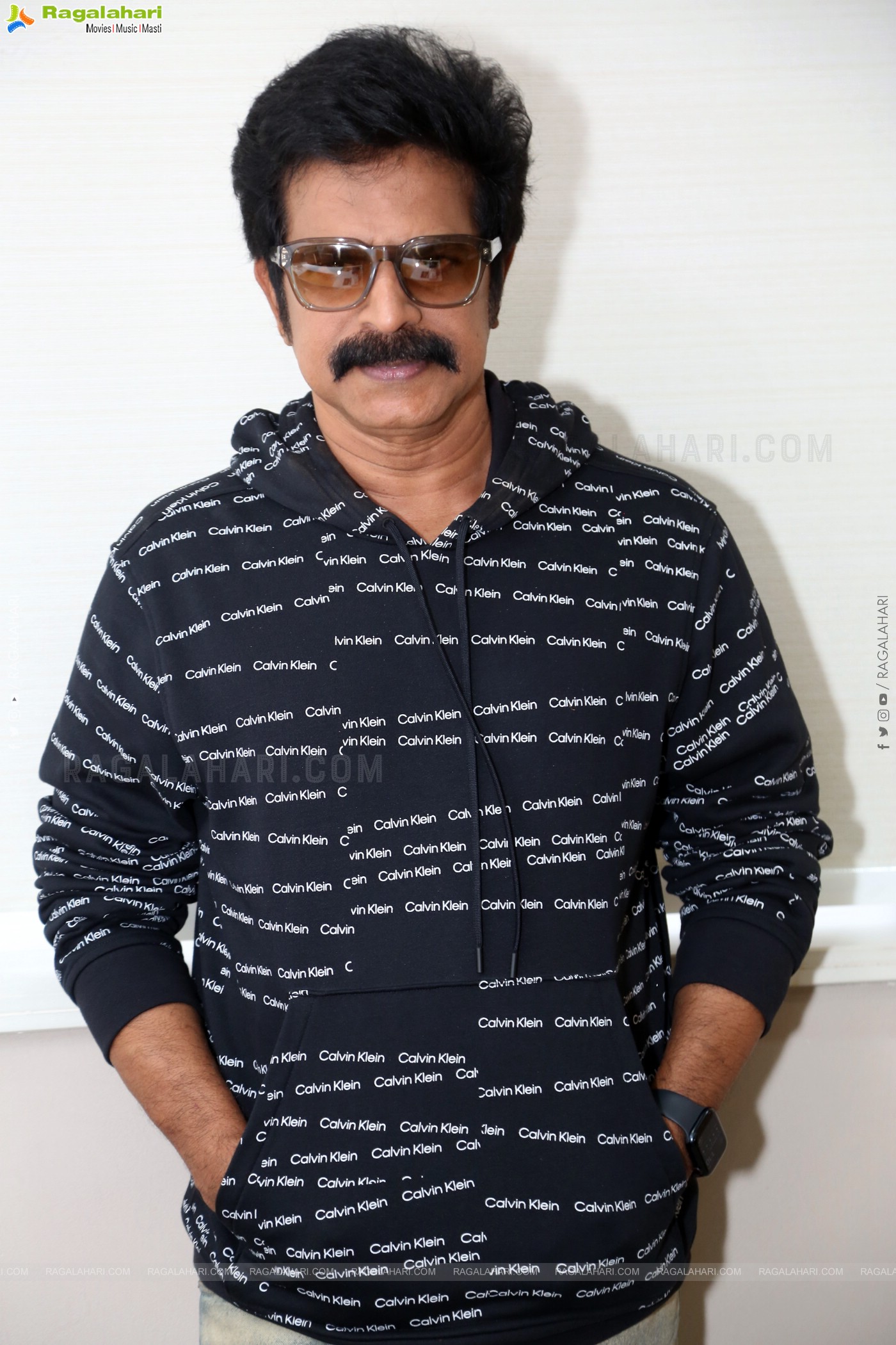 Brahmaji stills at Slum Dog Husband Interview, HD Gallery