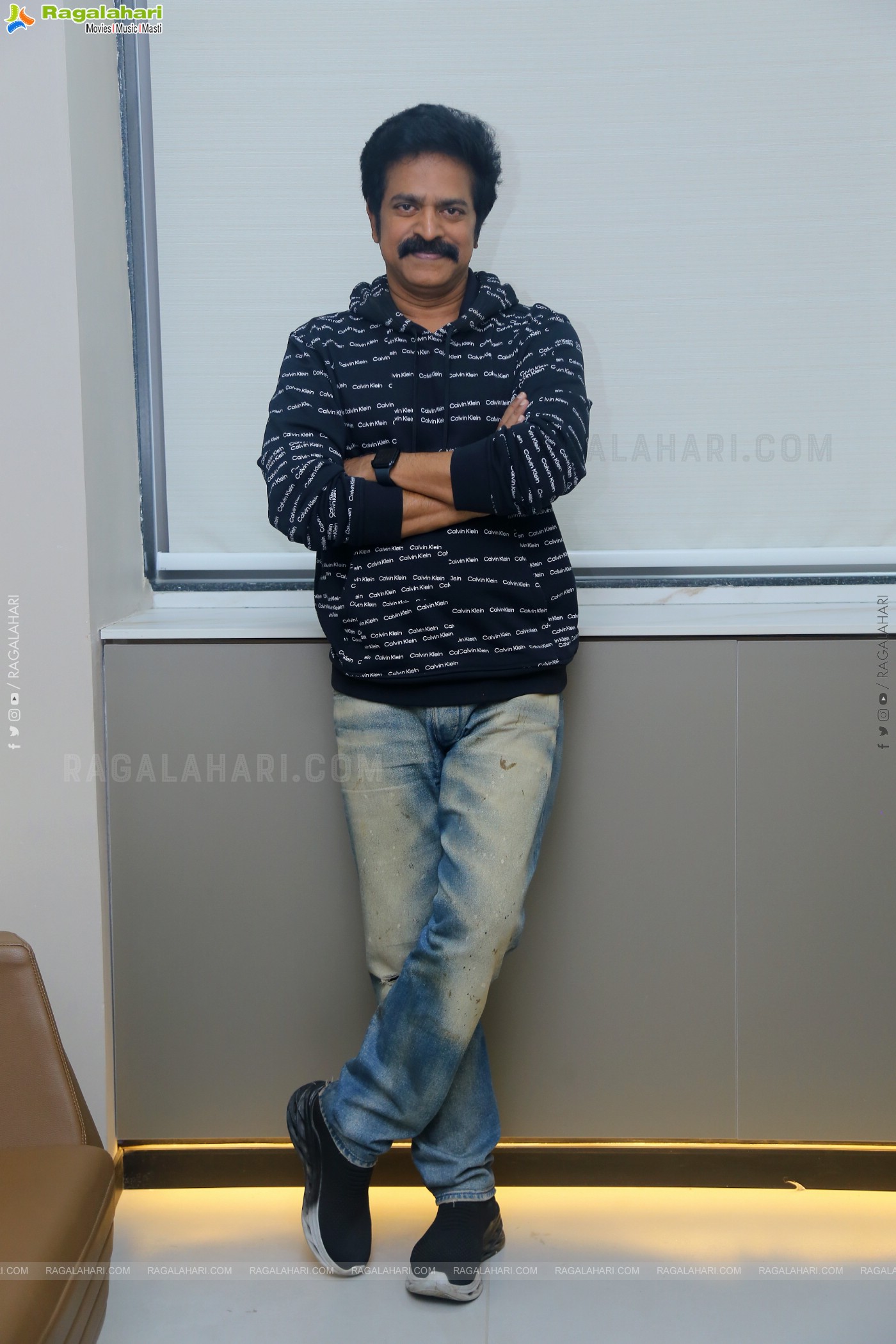 Brahmaji stills at Slum Dog Husband Interview, HD Gallery