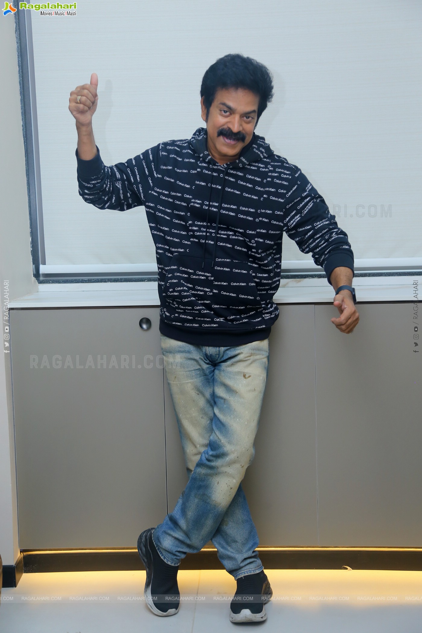 Brahmaji stills at Slum Dog Husband Interview, HD Gallery