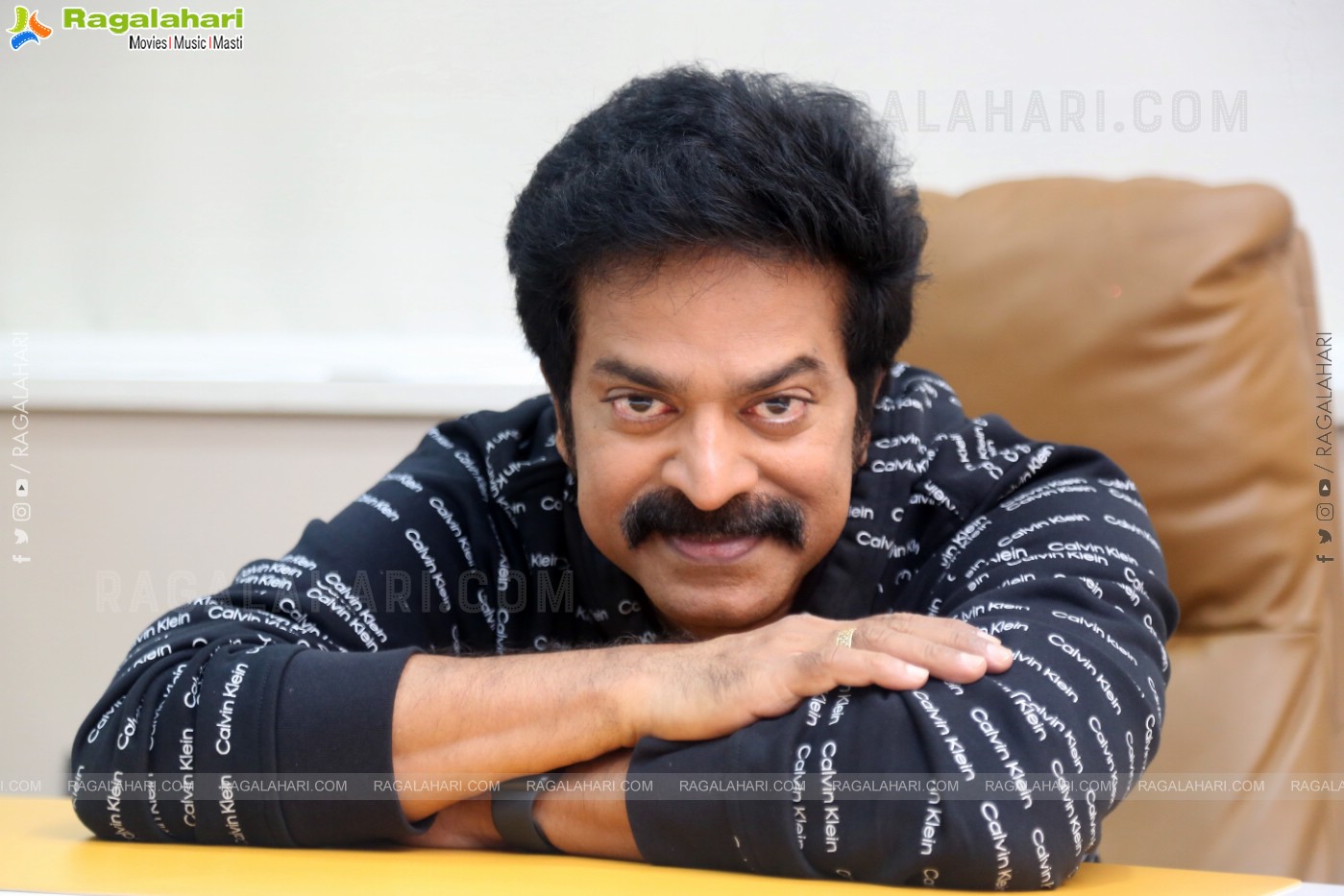 Brahmaji stills at Slum Dog Husband Interview, HD Gallery