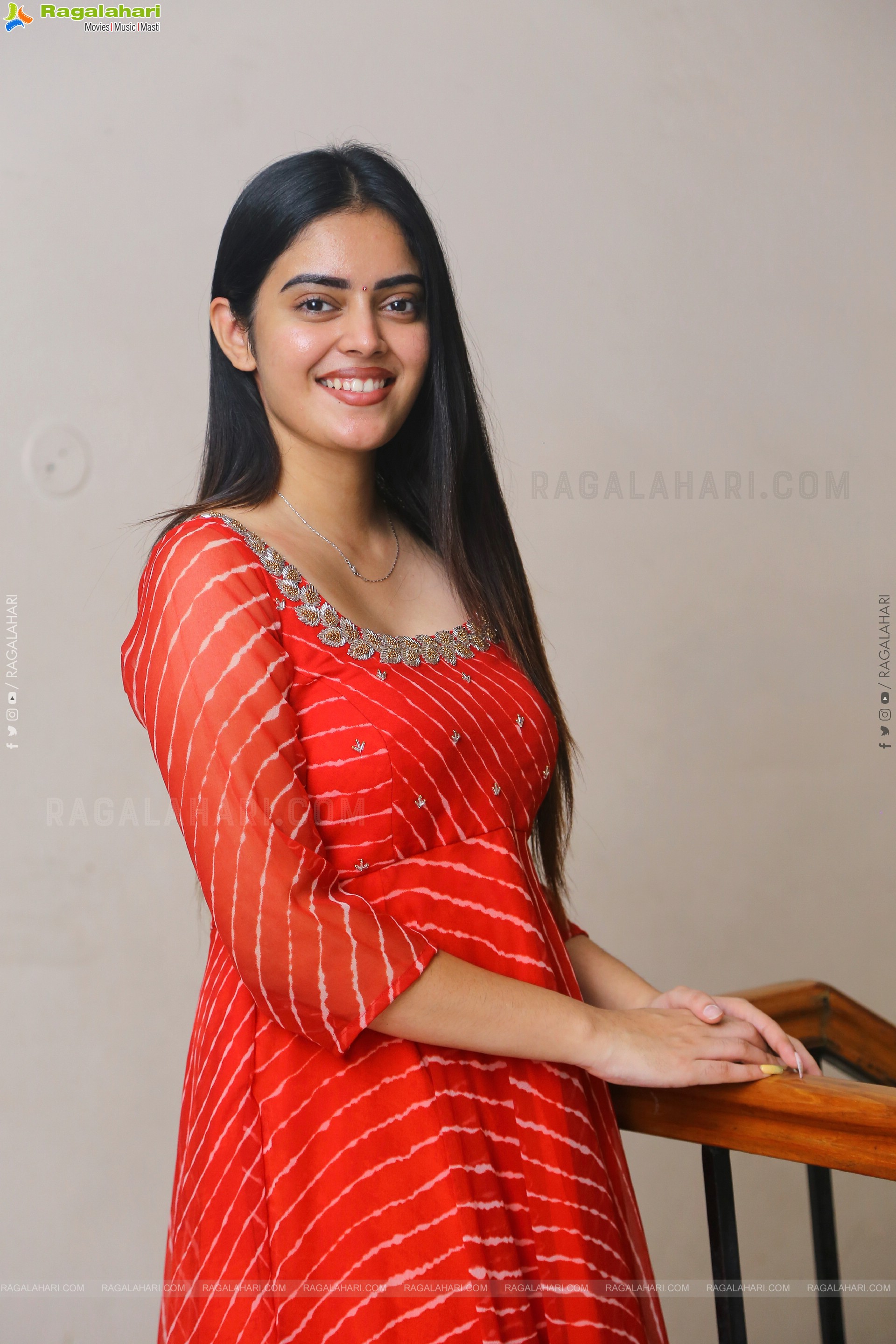 Kushitha Kallapu stills at Neethone Nenu First Look Launch, HD Gallery