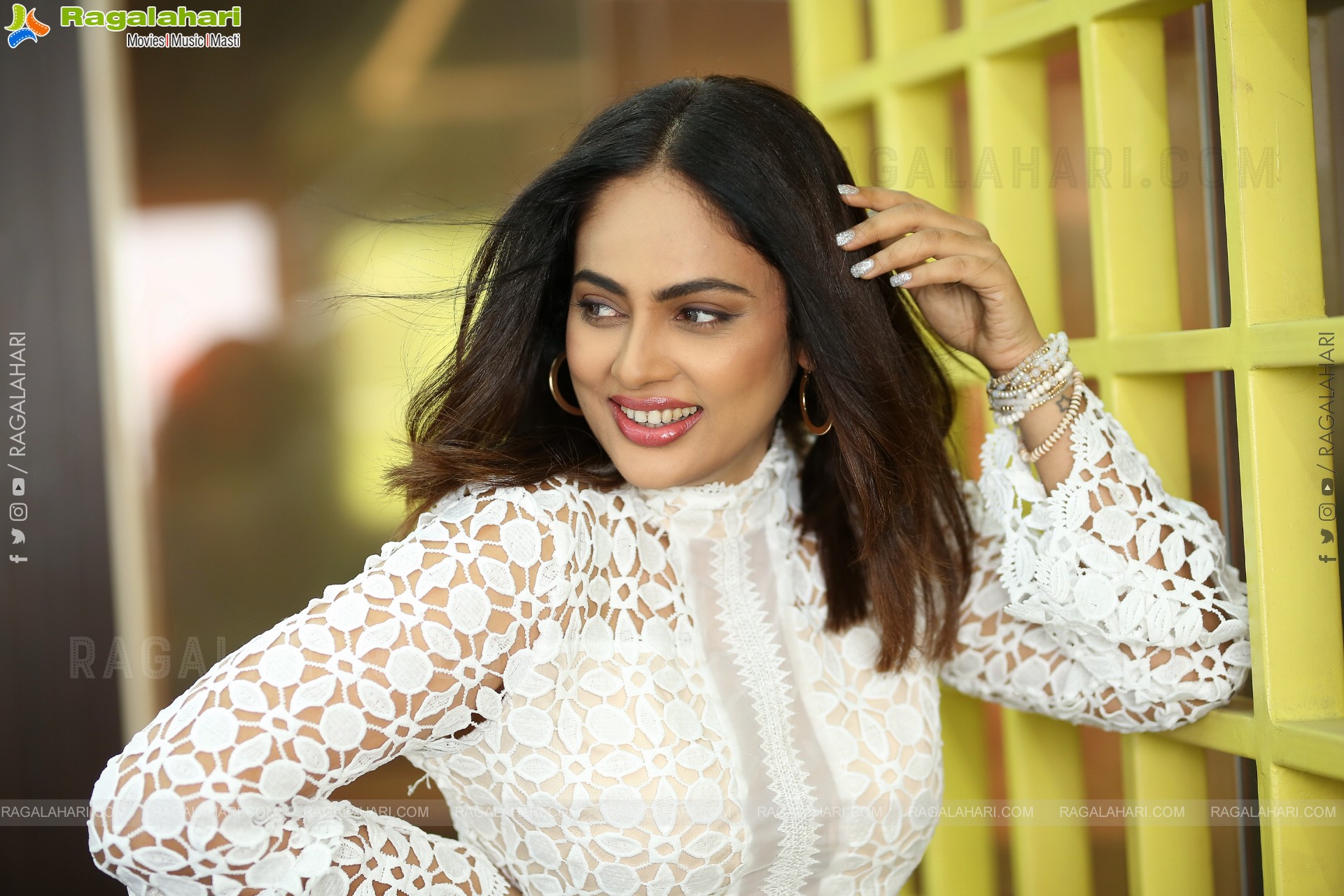 Nandita Swetha at Hidimbha Interview, HD Gallery