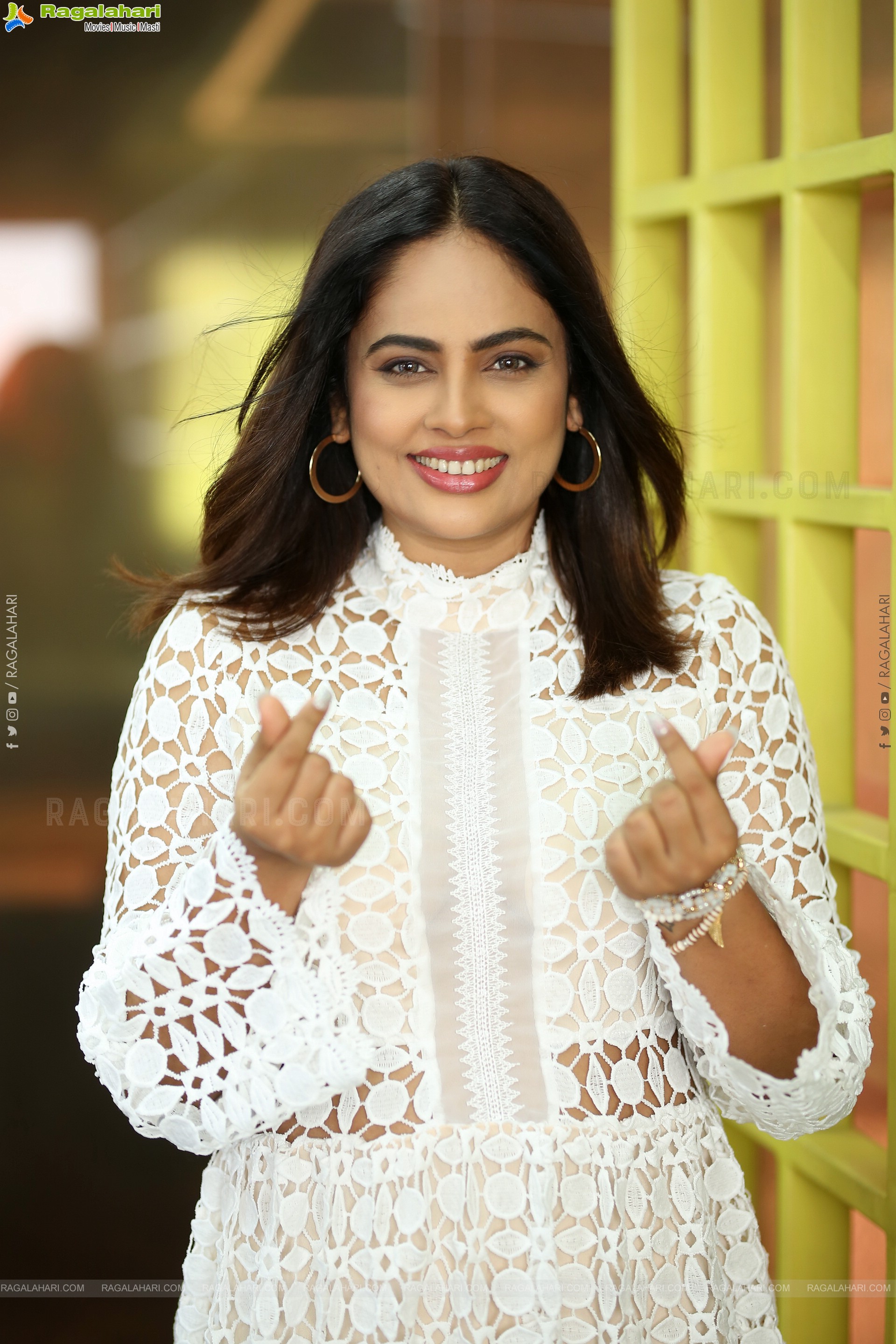 Nandita Swetha at Hidimbha Interview, HD Gallery