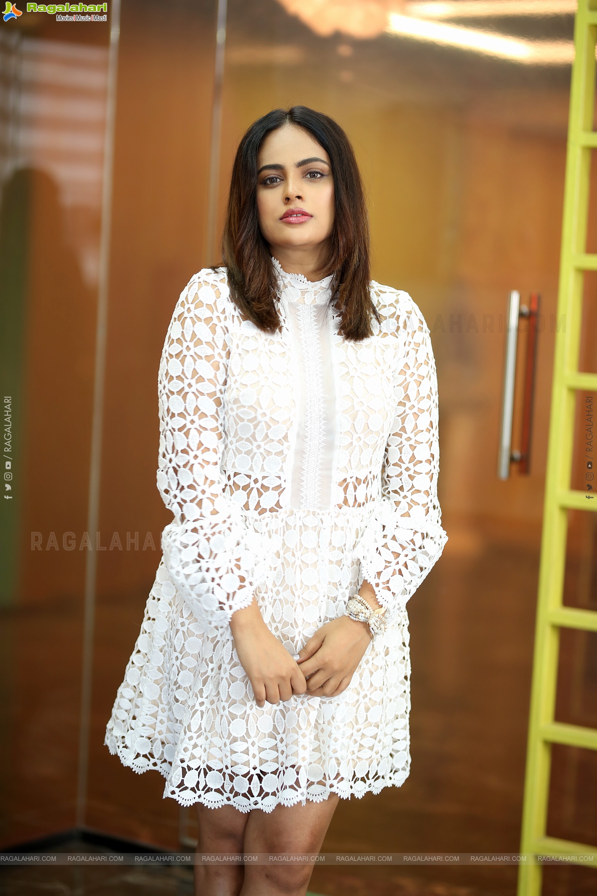 Nandita Swetha at Hidimbha Interview, HD Gallery