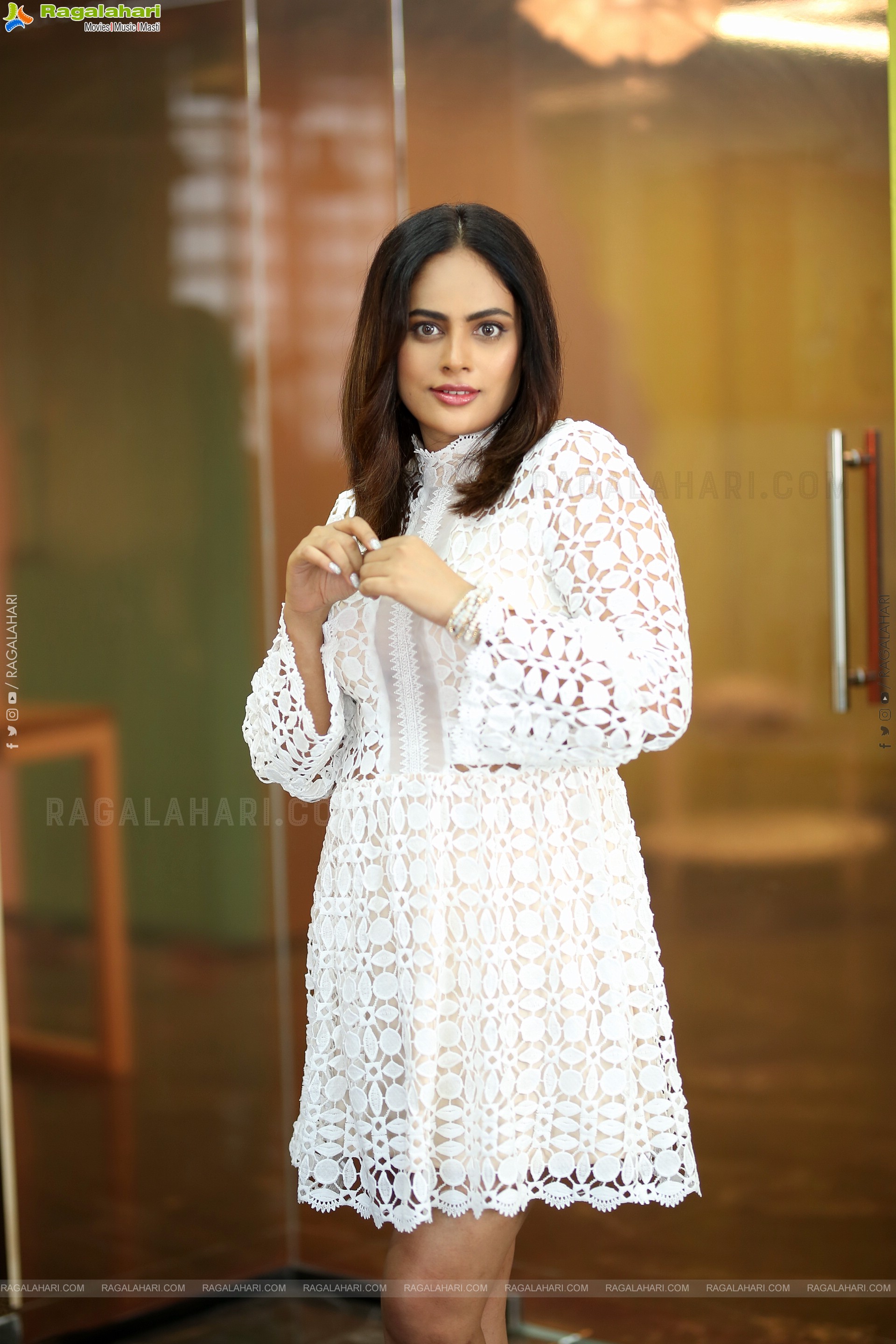 Nandita Swetha at Hidimbha Interview, HD Gallery