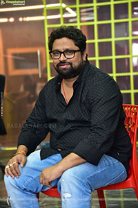 Producer Rajesh Danda at SamajaVaragamana Interview