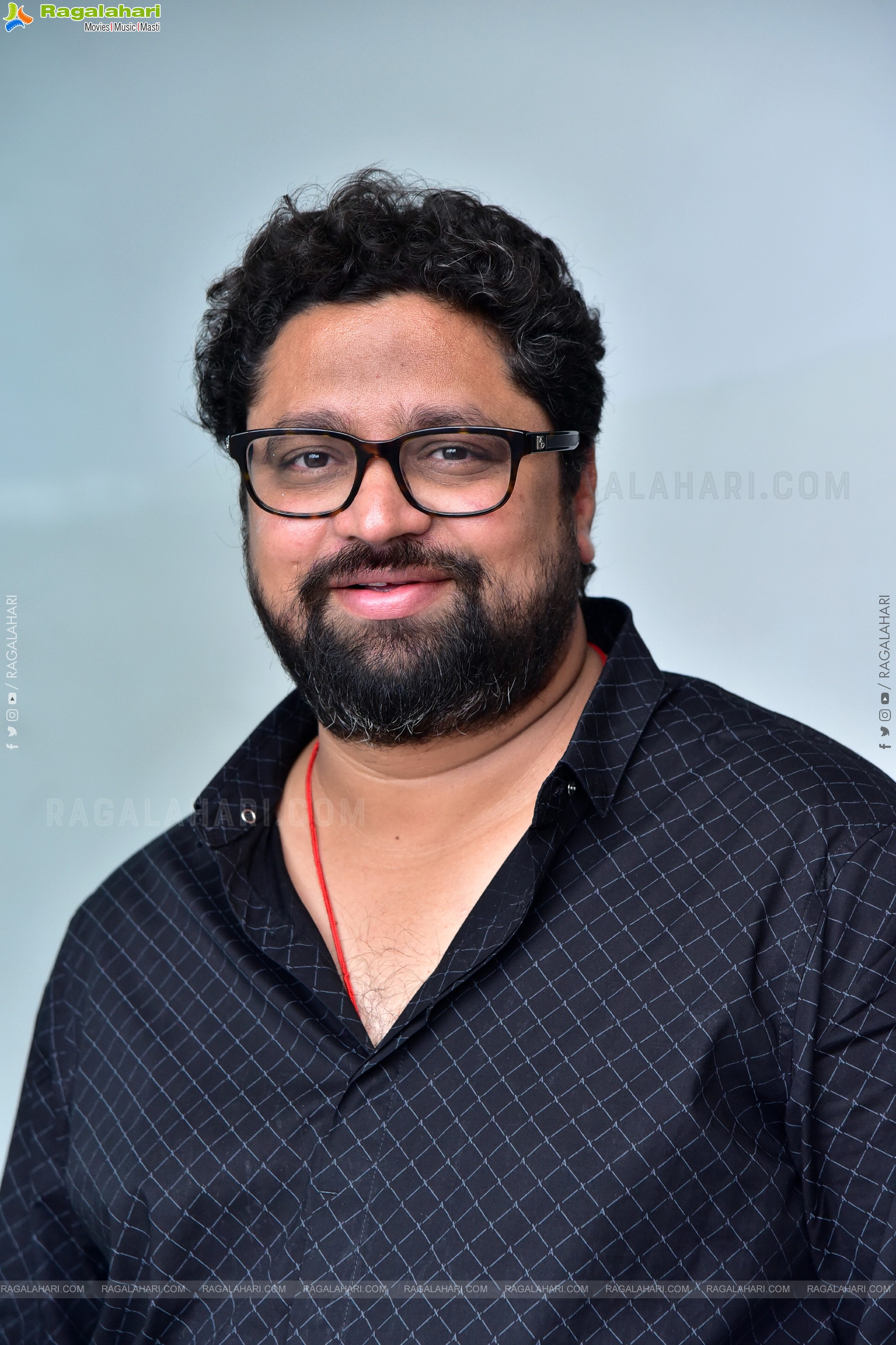 Producer Rajesh Danda at Samajavaragamana Interview, HD Gallery