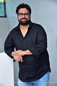 Producer Rajesh Danda at SamajaVaragamana Interview