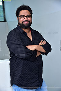 Producer Rajesh Danda at SamajaVaragamana Interview