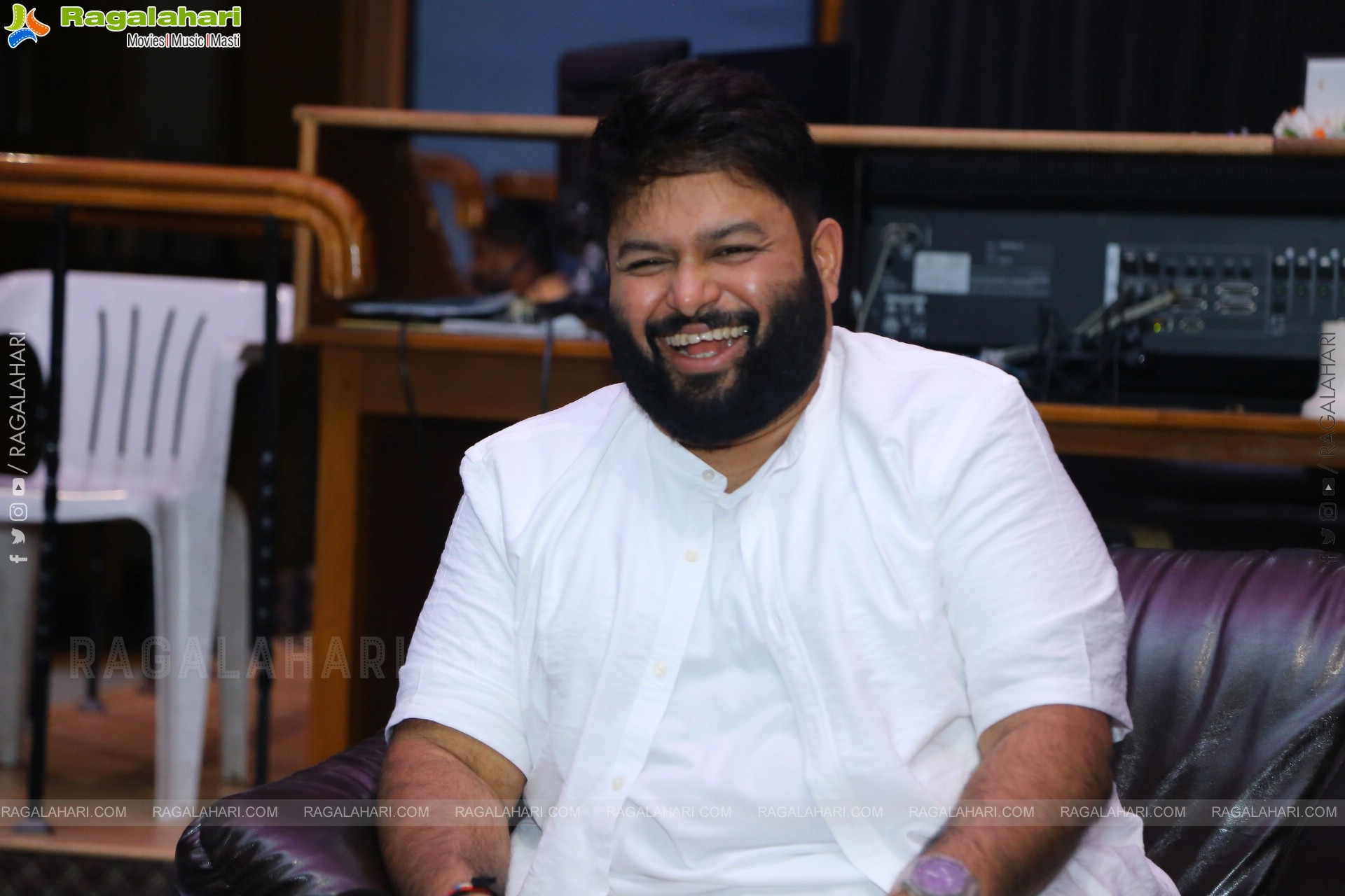 Thaman stills at Media Interaction, HD Gallery