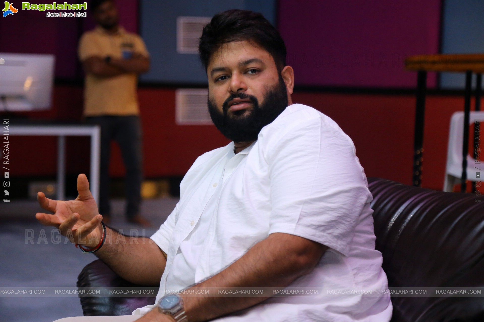 Thaman stills at Media Interaction, HD Gallery