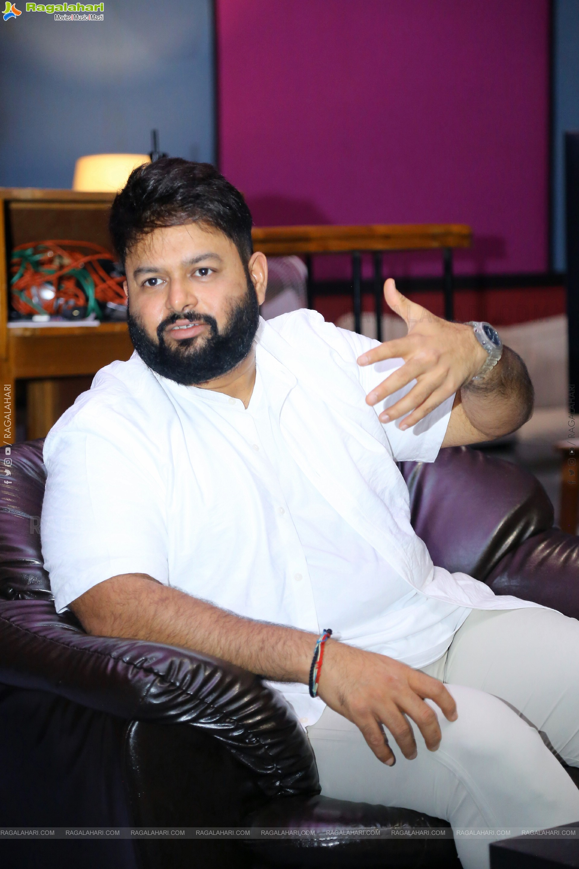 Thaman stills at Media Interaction, HD Gallery