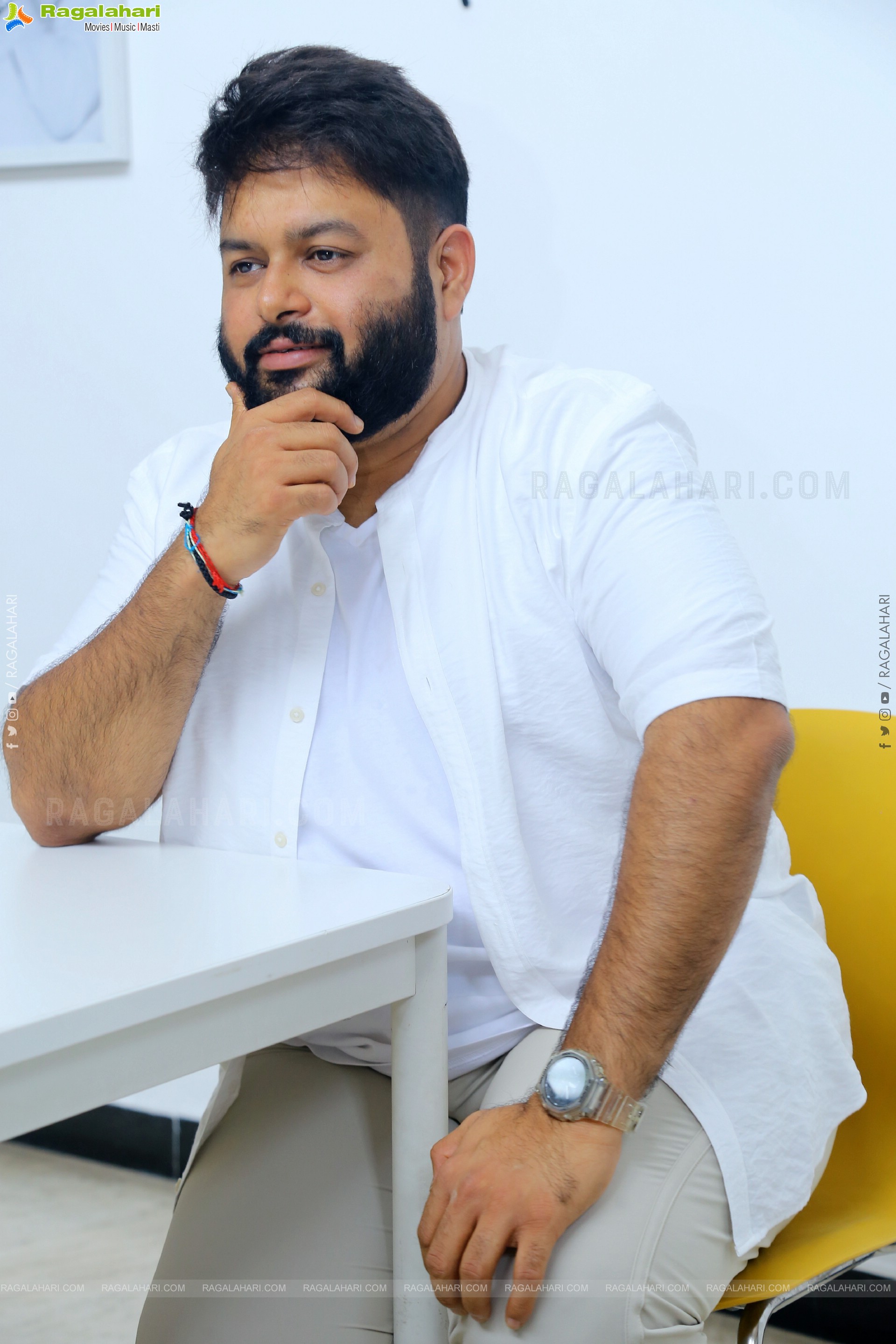 Thaman stills at Media Interaction, HD Gallery