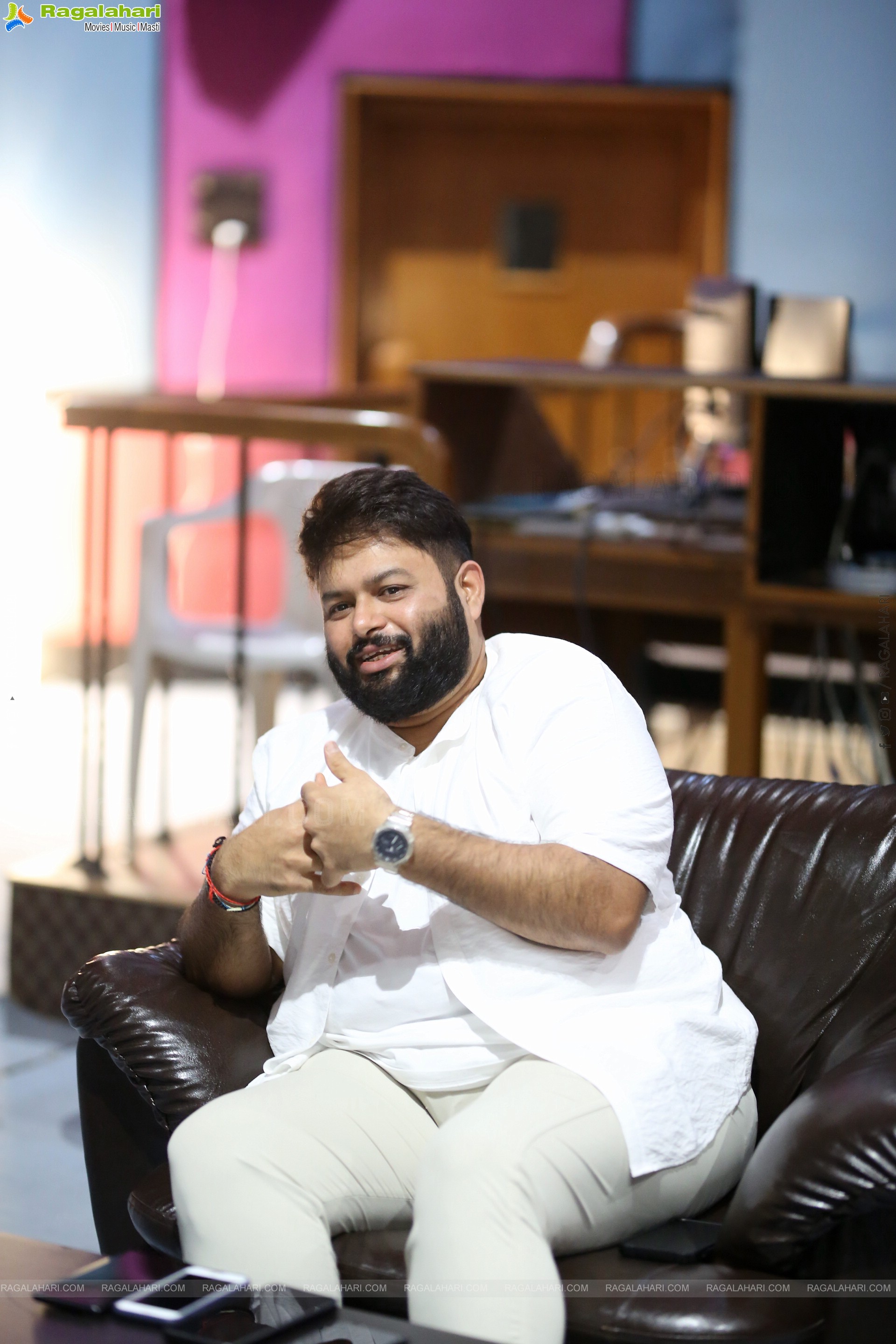 Thaman stills at Media Interaction, HD Gallery