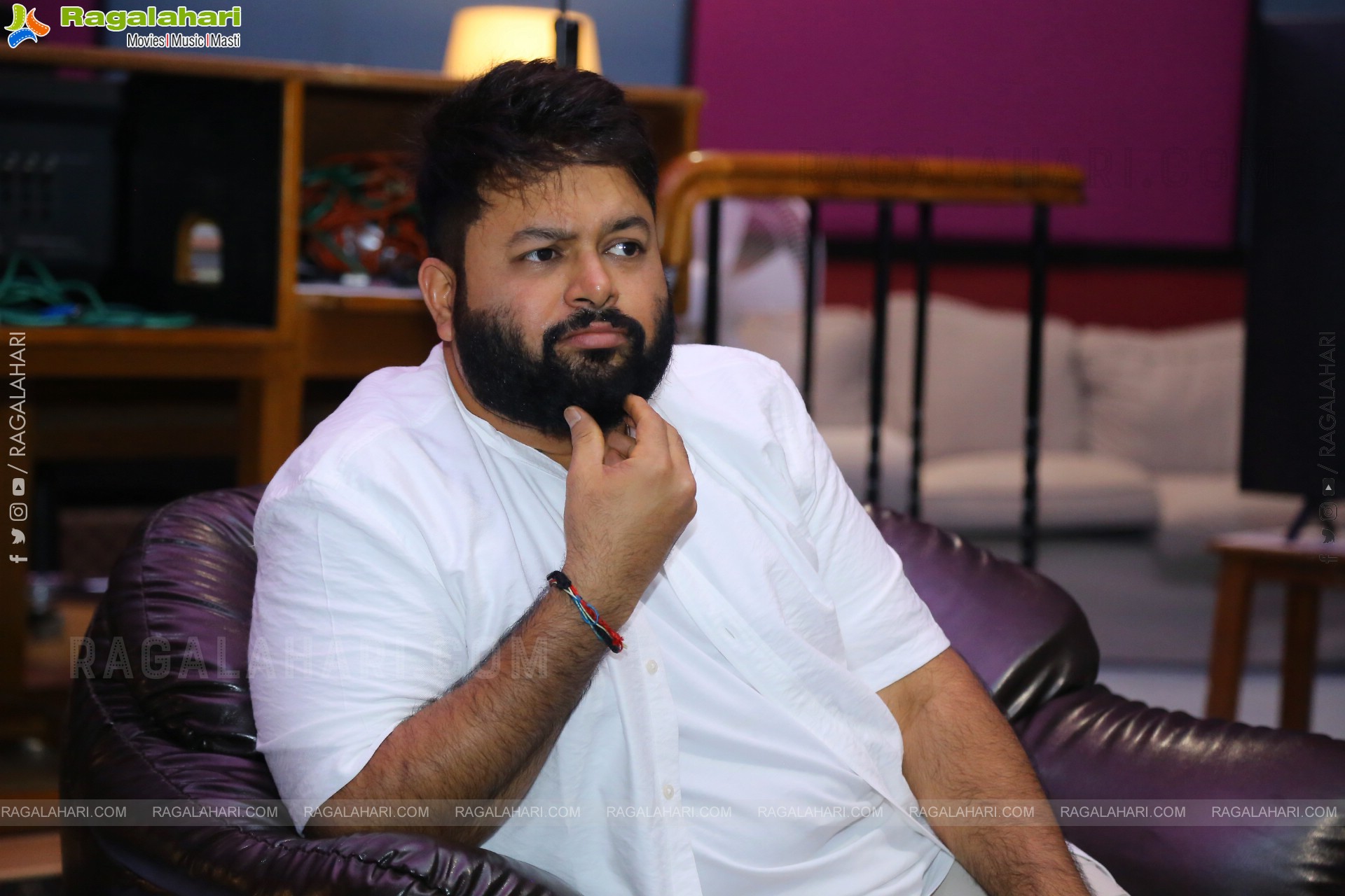 Thaman stills at Media Interaction, HD Gallery