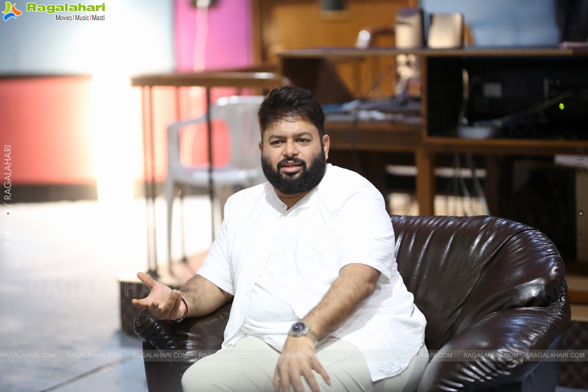 Thaman stills at Media Interaction, HD Gallery