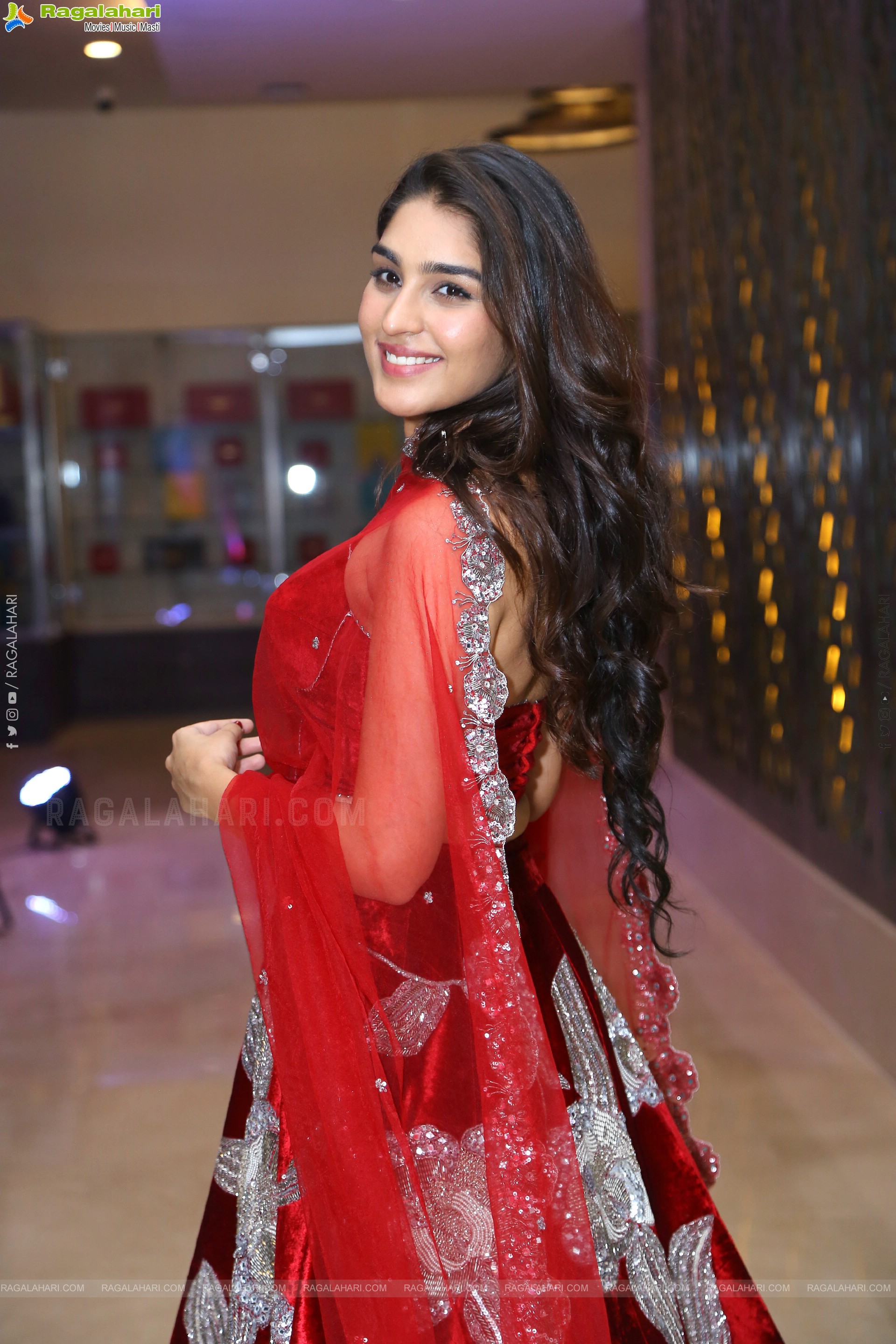 Yukti Thareja at Rangabali Pre Release Event, HD Gallery