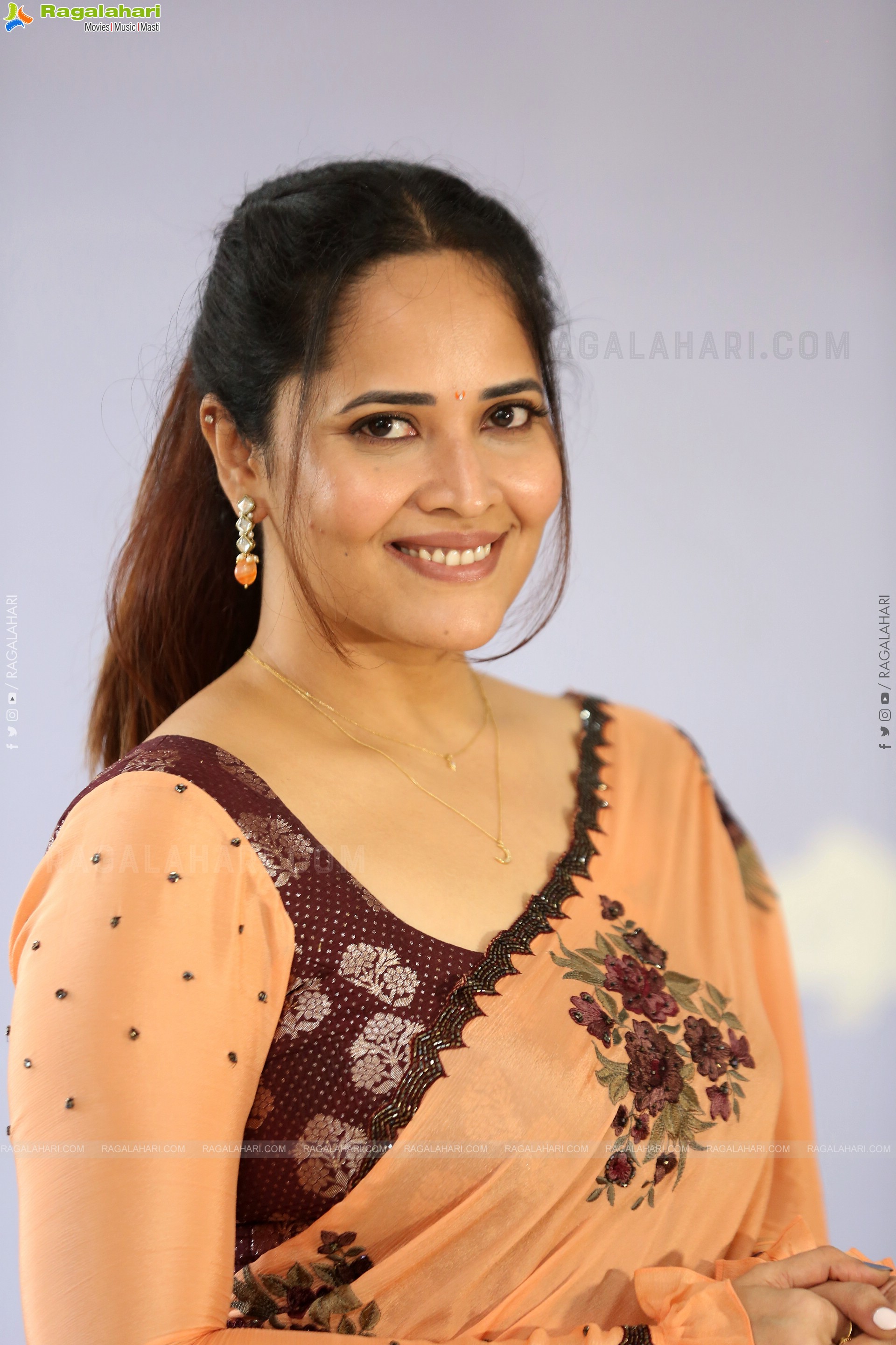 Anasuya at Simbaa Trailer Launch Event, HD Gallery