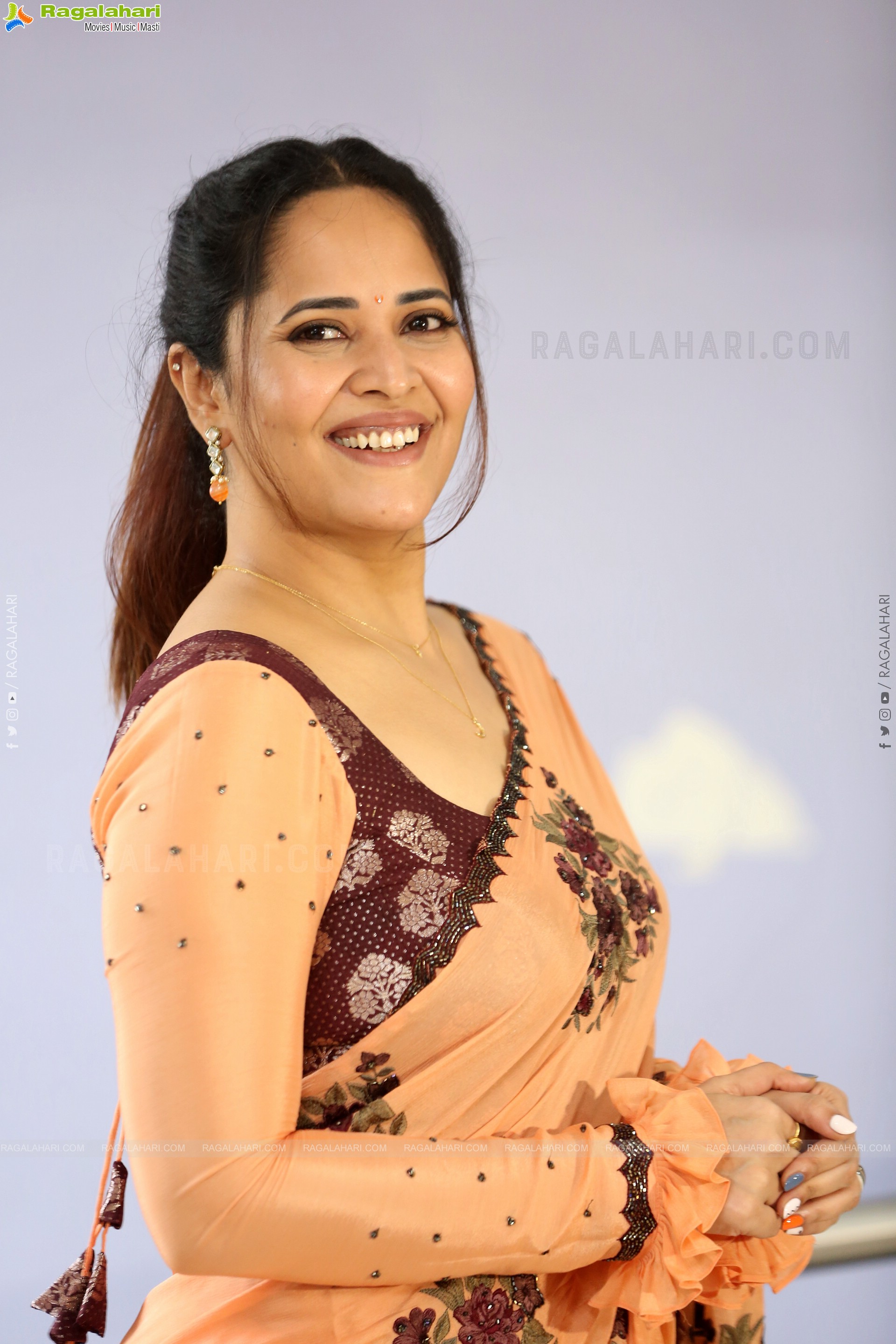 Anasuya at Simbaa Trailer Launch Event, HD Gallery