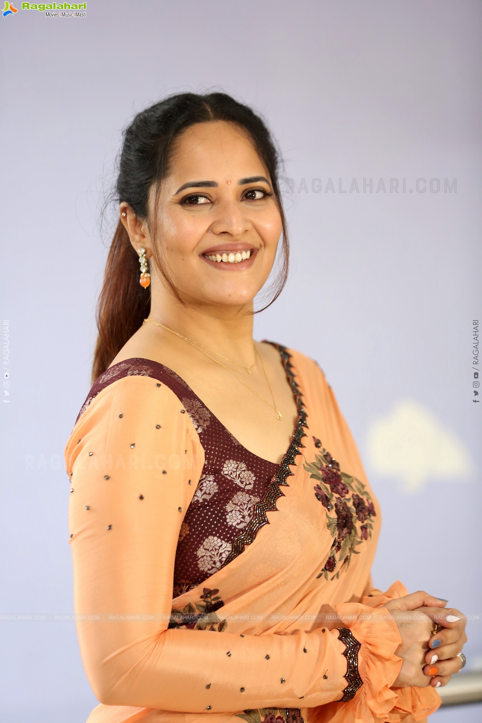 Anasuya at Simbaa Trailer Launch Event, HD Gallery