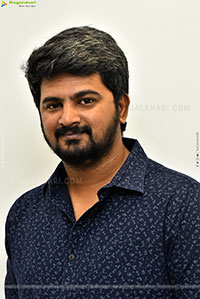 Director Aswin Raam stills at Darling Movie Interview