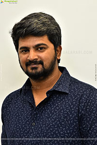 Director Aswin Raam stills at Darling Movie Interview