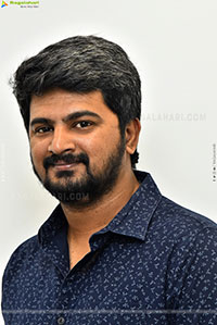 Director Aswin Raam stills at Darling Movie Interview