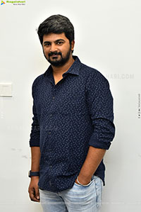 Director Aswin Raam stills at Darling Movie Interview