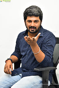 Director Aswin Raam stills at Darling Movie Interview