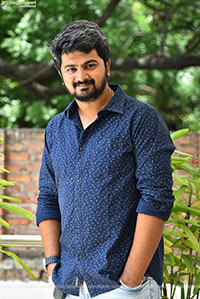 Director Aswin Raam stills at Darling Movie Interview