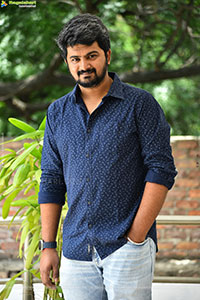 Director Aswin Raam stills at Darling Movie Interview