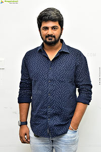 Director Aswin Raam stills at Darling Movie Interview