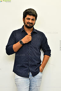 Director Aswin Raam stills at Darling Movie Interview