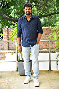 Director Aswin Raam stills at Darling Movie Interview