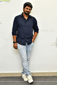 Director Aswin Raam stills at Darling Movie Interview