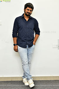 Director Aswin Raam stills at Darling Movie Interview