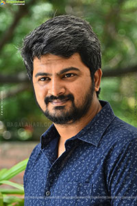 Director Aswin Raam stills at Darling Movie Interview