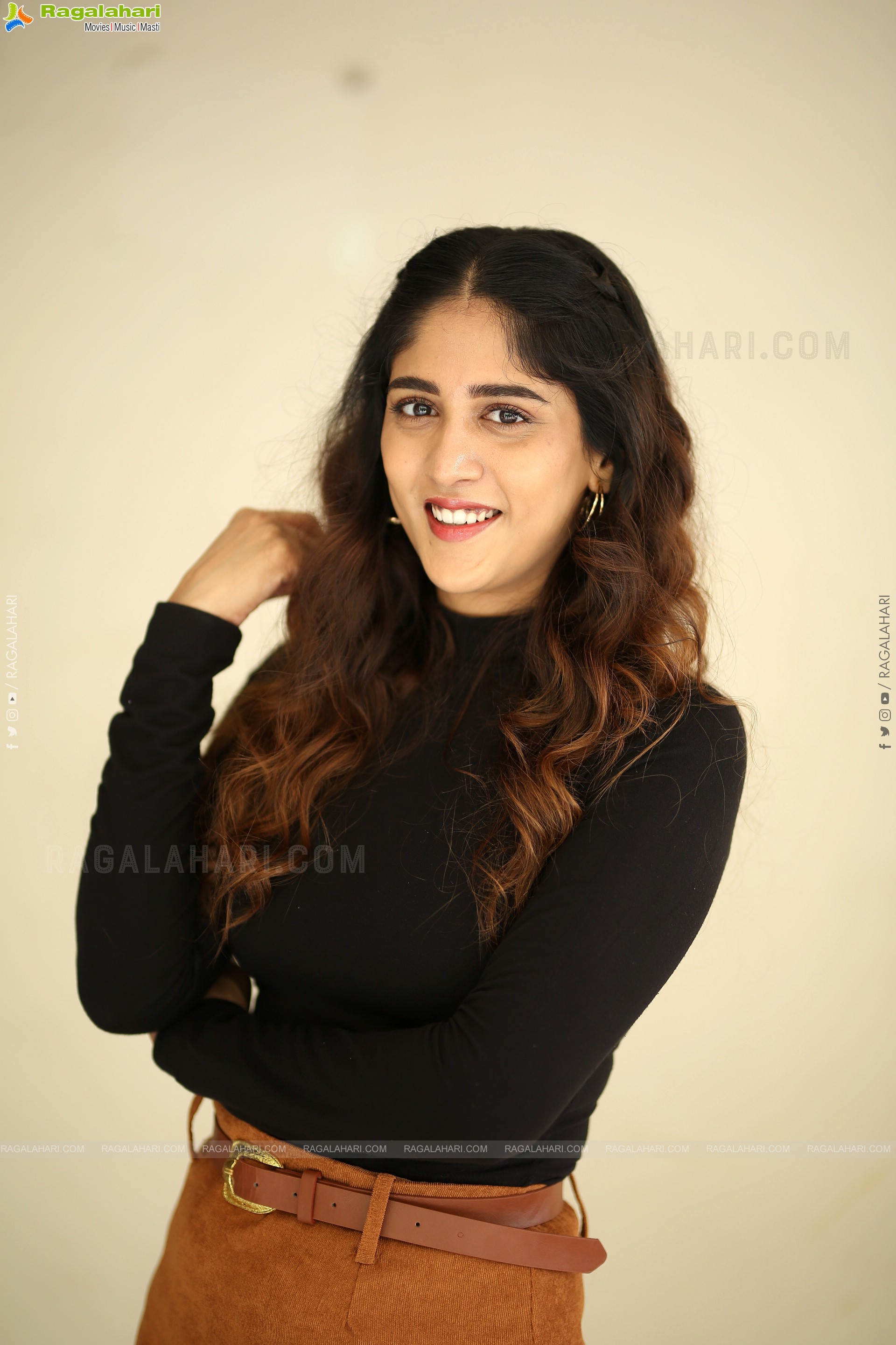 Chandini Chowdary at Music Shop Murthy Success Meet, HD Gallery