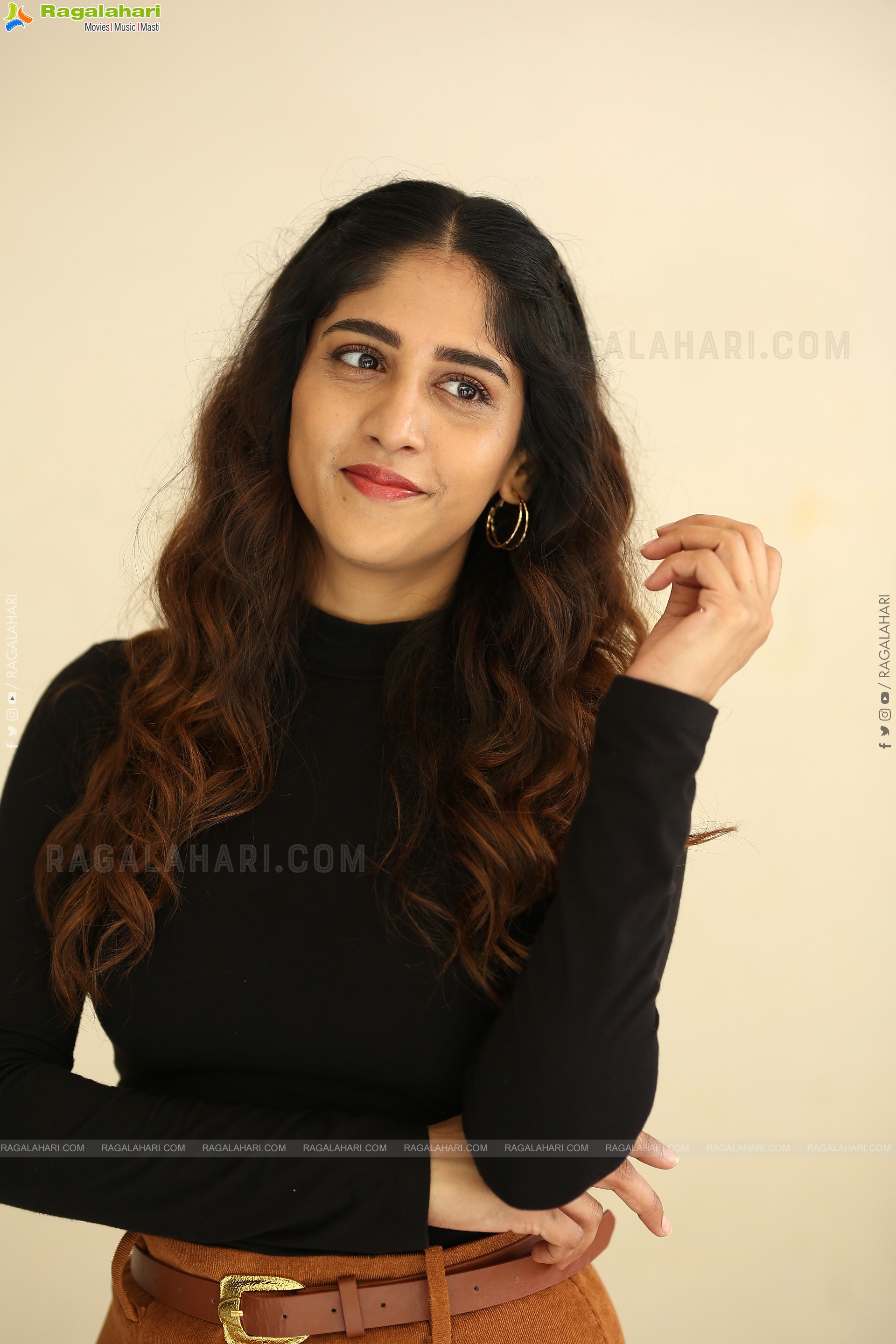 Chandini Chowdary at Music Shop Murthy Success Meet, HD Gallery