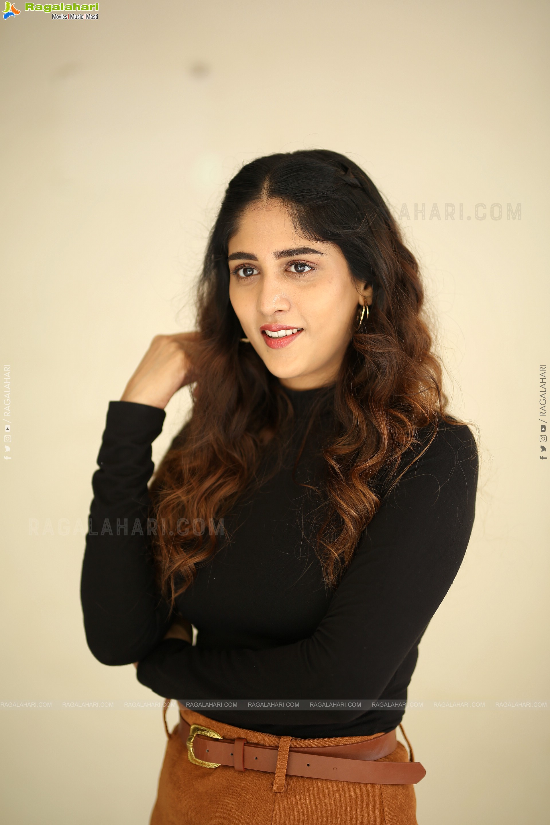 Chandini Chowdary at Music Shop Murthy Success Meet, HD Gallery