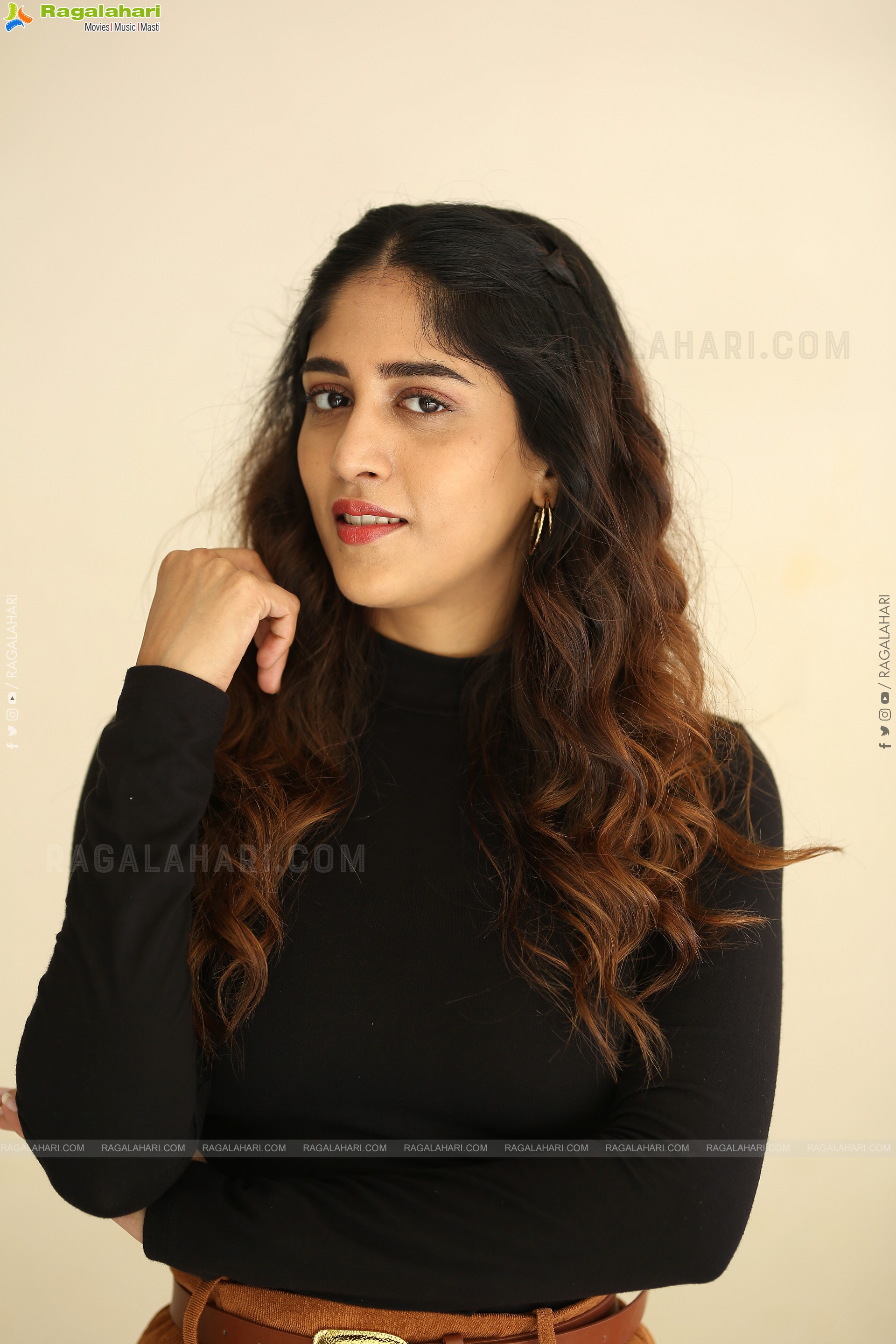 Chandini Chowdary at Music Shop Murthy Success Meet, HD Gallery