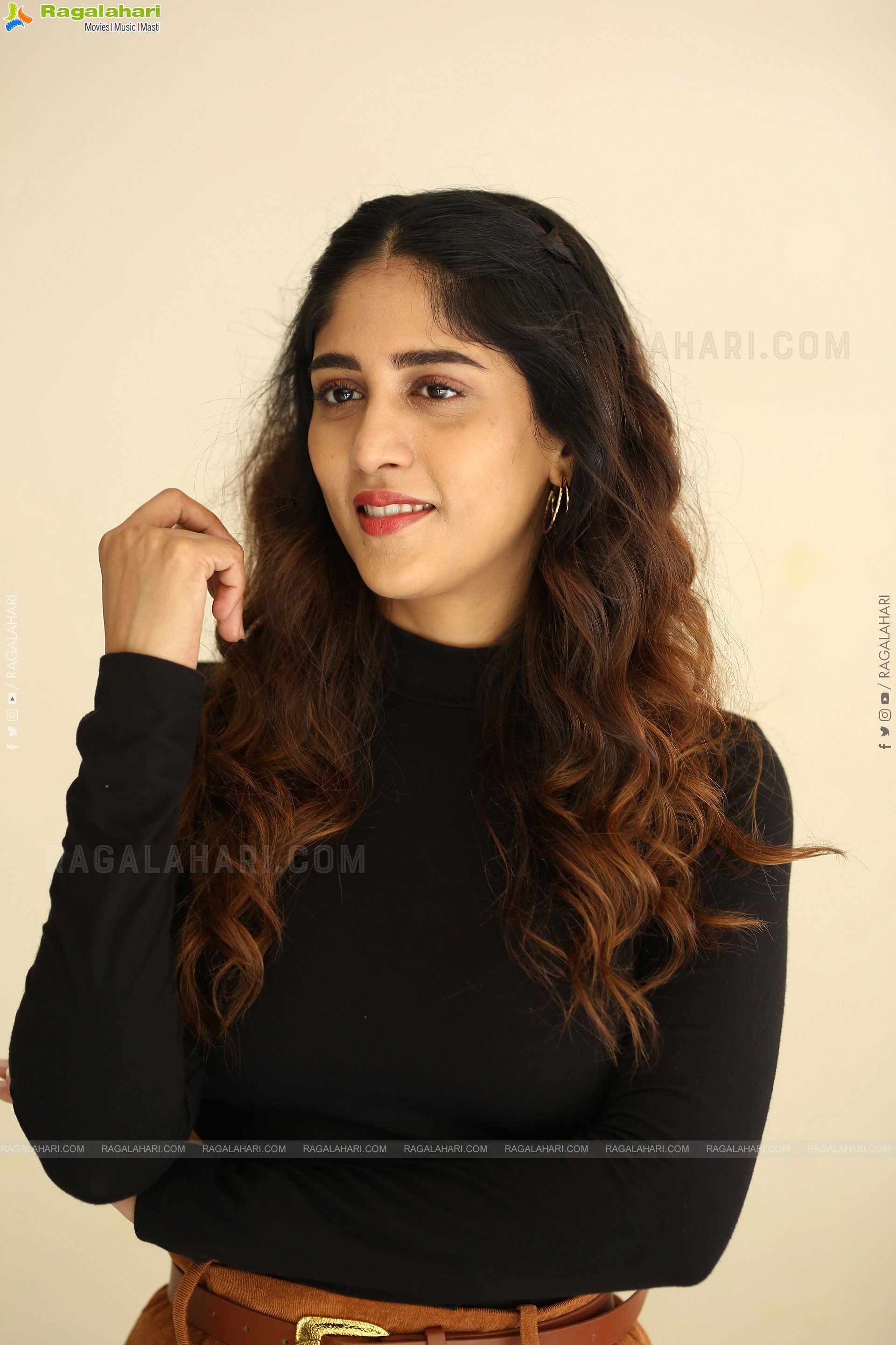 Chandini Chowdary at Music Shop Murthy Success Meet, HD Gallery