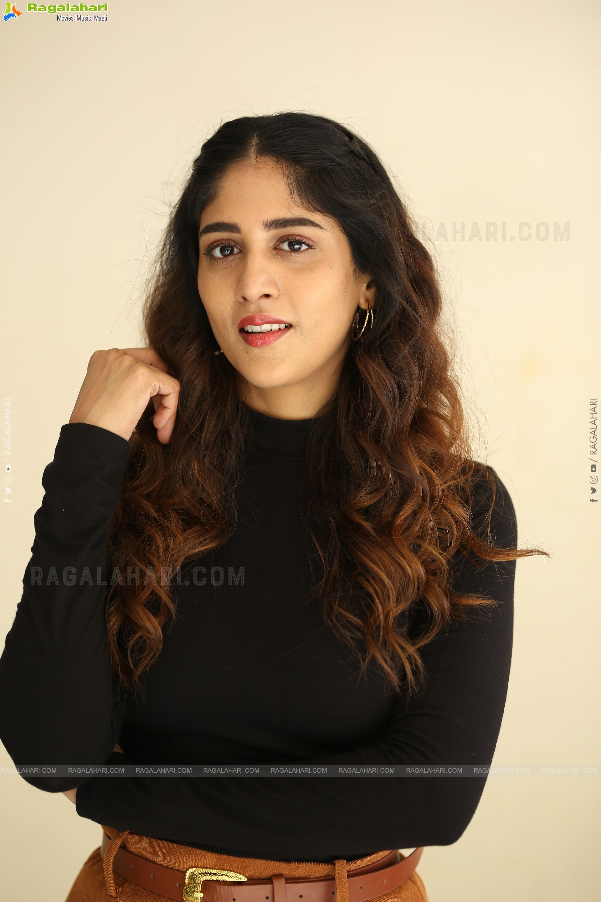 Chandini Chowdary at Music Shop Murthy Success Meet, HD Gallery